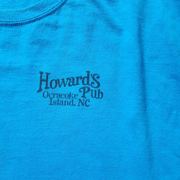 Blue/Black Howard's Pub NC Tee, Men's XL - Picture 5 of 8